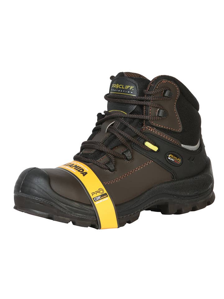 El General Western Wear - Vendita all'ingrosso Scarponi da trekking - Uomo - Scarpa da lavoro stringata Proliff Protection - Marrone 91604