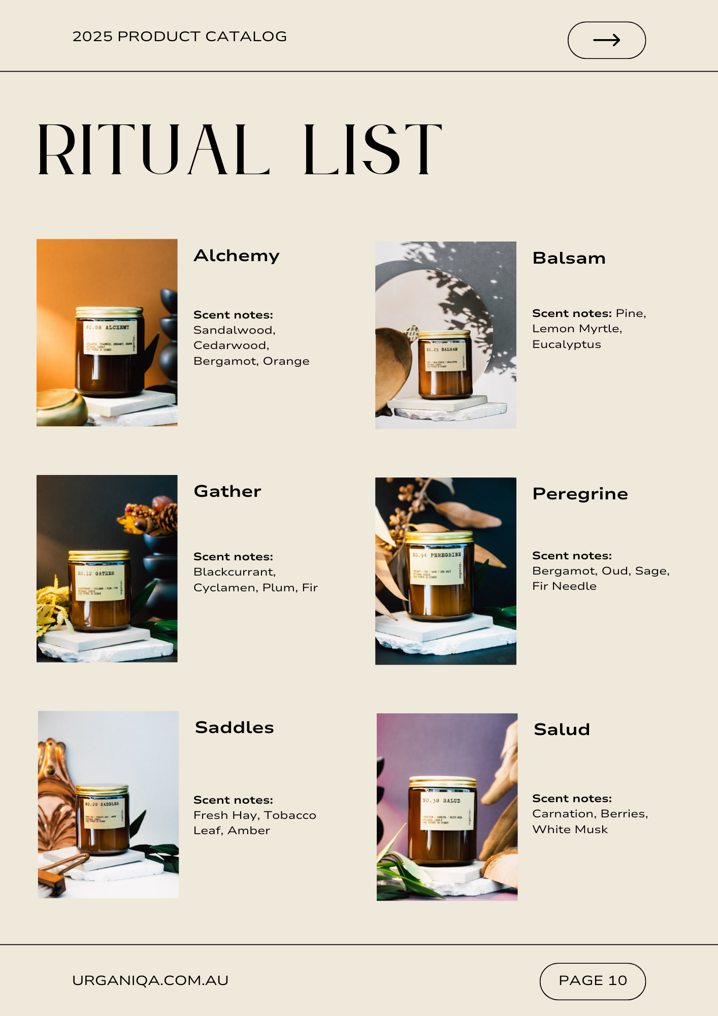 Urganiqa - Wholesale Pot/gevulde kaars - Alchemy Geurkaars van Sojawas | Ritualen Collectie2