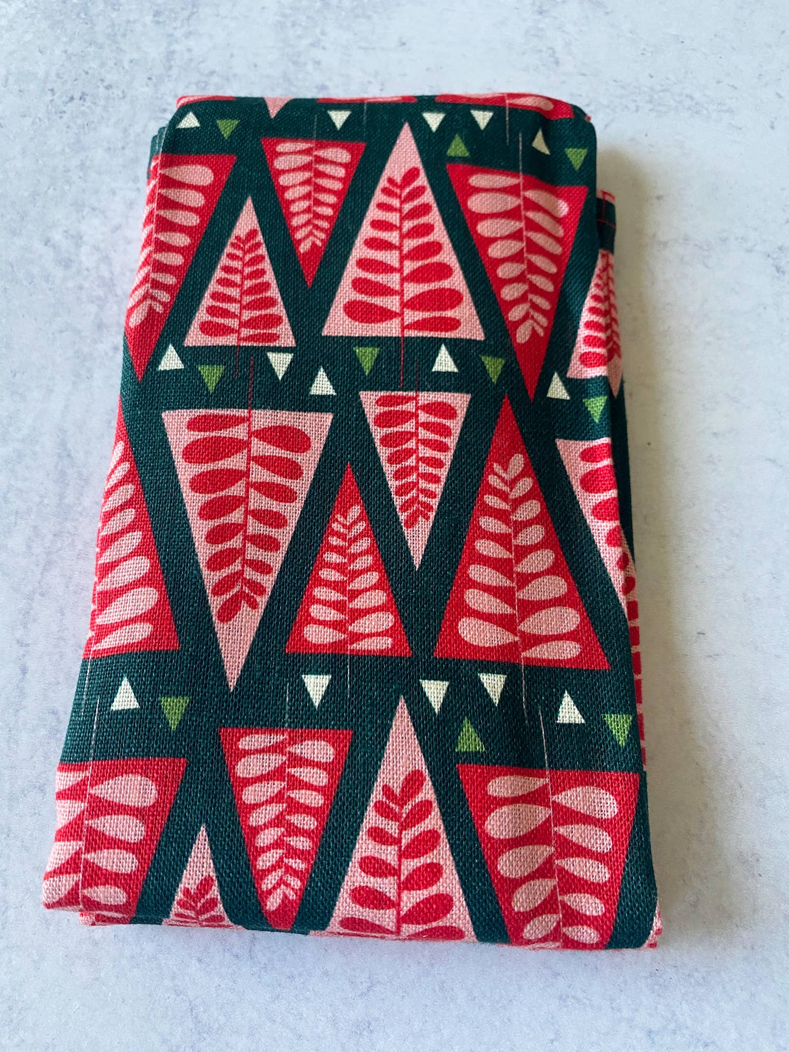 Rebecca Jane Woolbright - Wholesale Tea Towel - Tree Farm Tea Towel - Holiday Kitchen Linen & Decor3