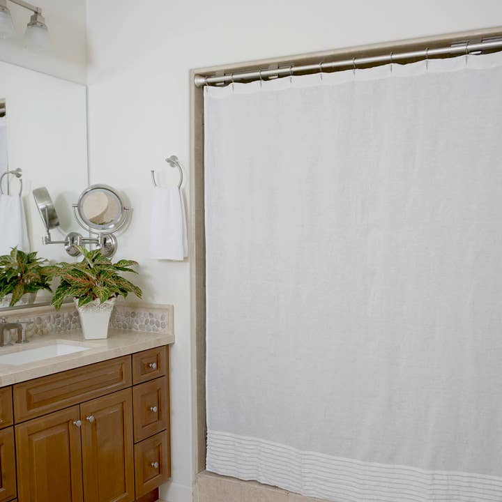 Peyton douchegordijn voor wholesale door Native Linum