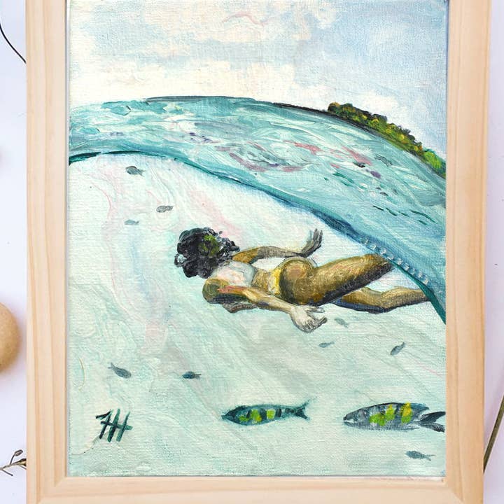 "Venture" Print for wholesale by Honey Hilliard Art