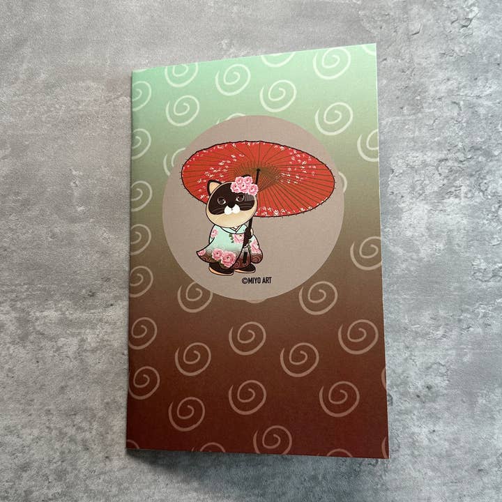 Maya Kimono Notebook for wholesale by Miyo Art Design