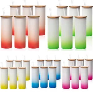 Wholesale Frosted Glass Tumbler Giving Convenient Access to Your Drinks 