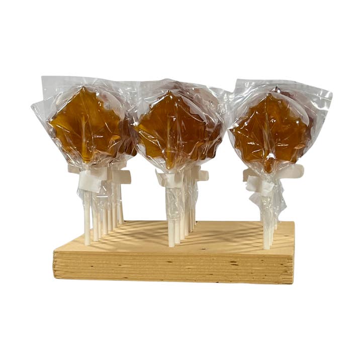 Doodle's Sugarbush, LLC - Pure Michigan Maple Syrup - Wholesale Lollipop - Delicious Maple Leaf Lollipop Suckers2