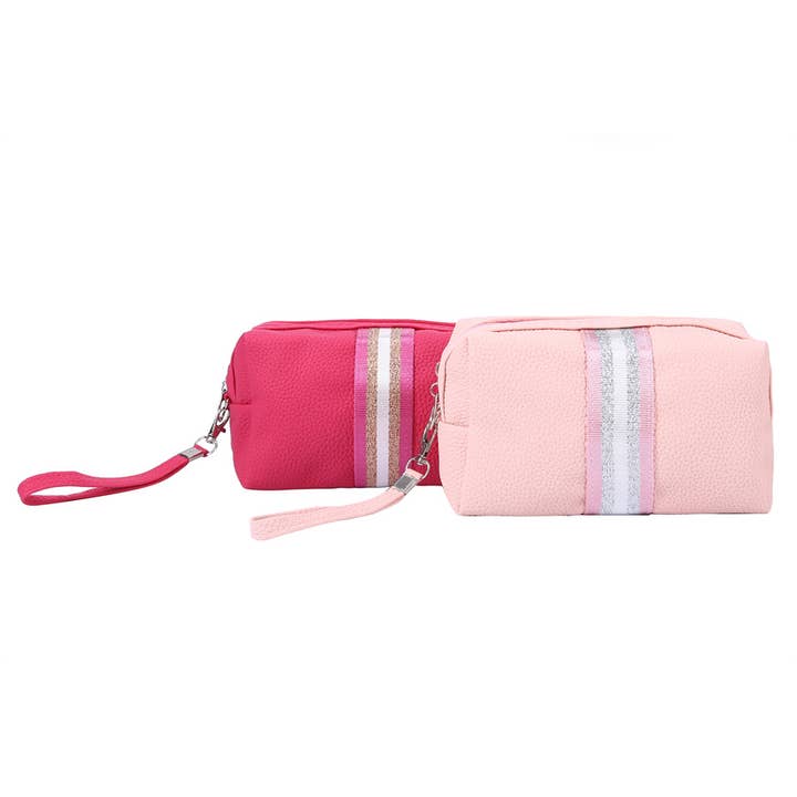 Nima Accessories Inc - Wholesale Makeup/Cosmetic Bag - Leather Cosmetic Bag - Designed for Makeup Essentials