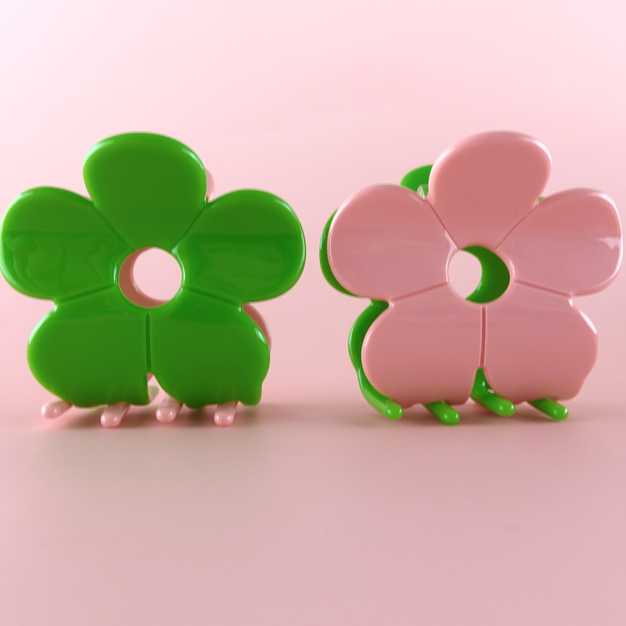 Love Attack - Wholesale Hair Clip - Women's - Hanami Cellulose Acetate Flower Hair Claw Clips5