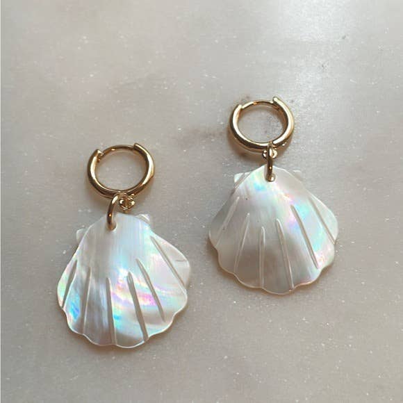 Tramps+Thieves – wholesale Hoop earrings – Scallop Hoop Earrings3