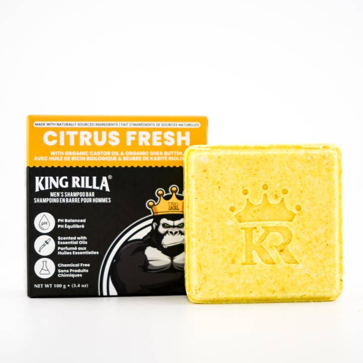 Citrus Fresh Schampotvål - Eteriska oljor, pH-balanserad för wholesale av King Rilla