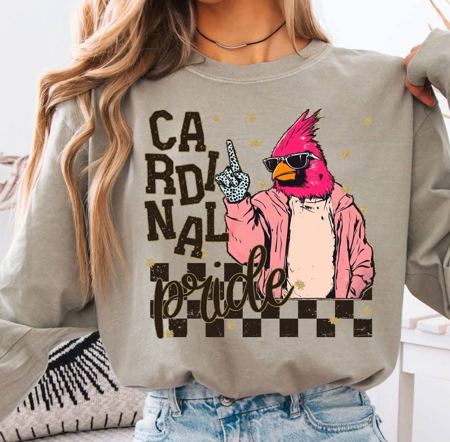 The Lyrical Spirit, LLC - Wholesale T-Shirt (Graphic) - Women's - School Spirit Mascot Pride Sandstone LS CC T-Shirt 5