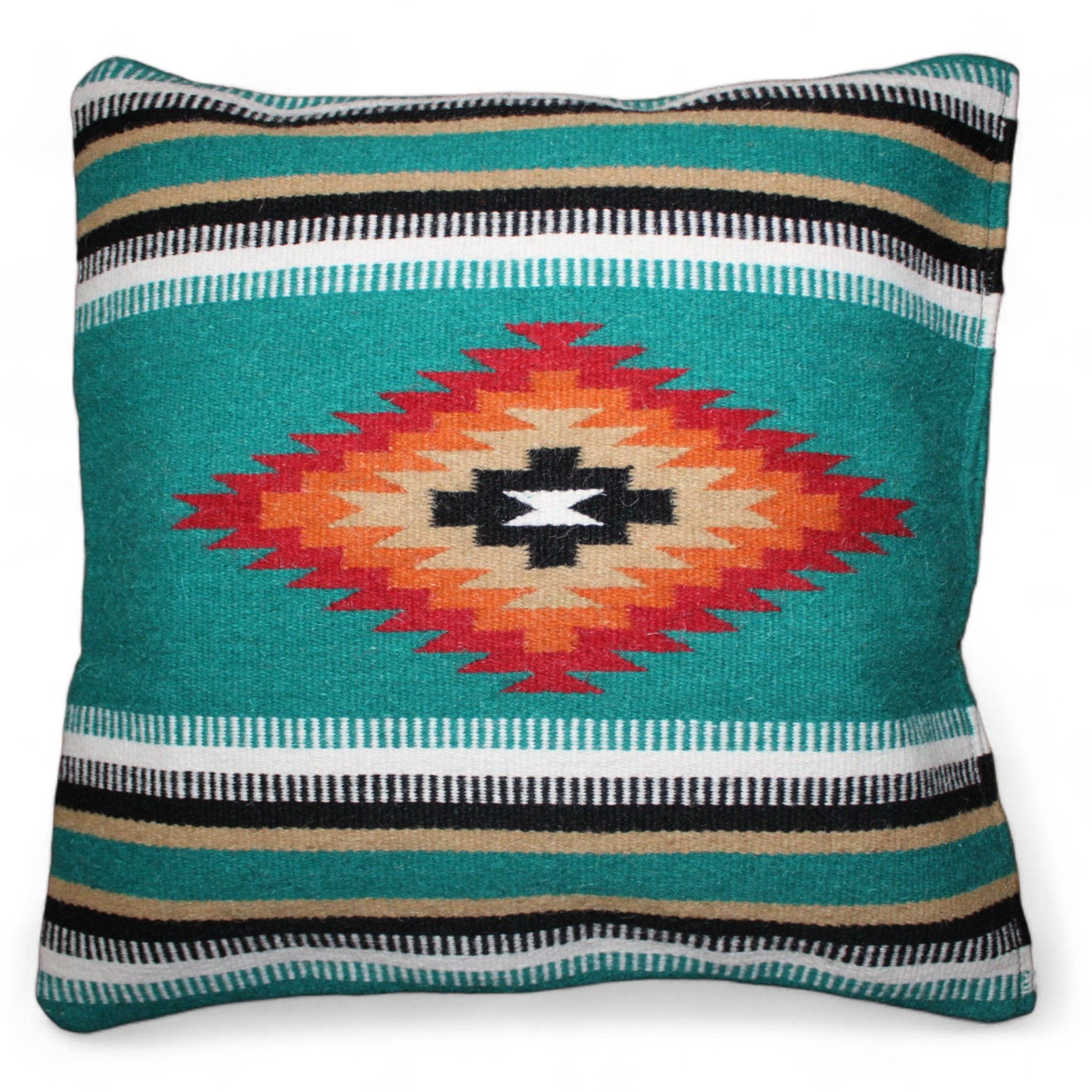 Ranch Junkie - Wholesale Throw Pillow Cover - 20 X 20 Handwoven Wool Southwestern Pillows - Western Pillow Covers10