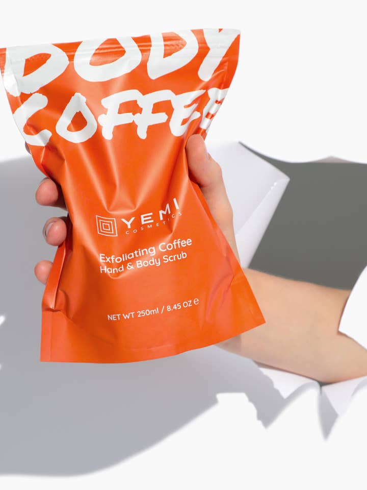 Body Coffee | Exfoliating Coffee Hand & Body Scrub for wholesale by Yemi Cosmetics