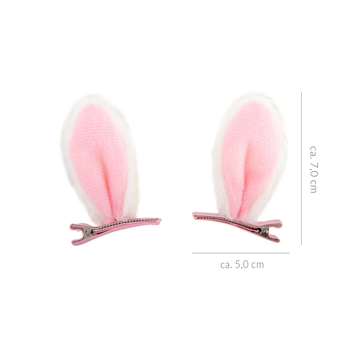 Trendhaus - Wholesale Hair Clip - Kids - TOMMY & FRIDA rabbit ear hair clips set of 22