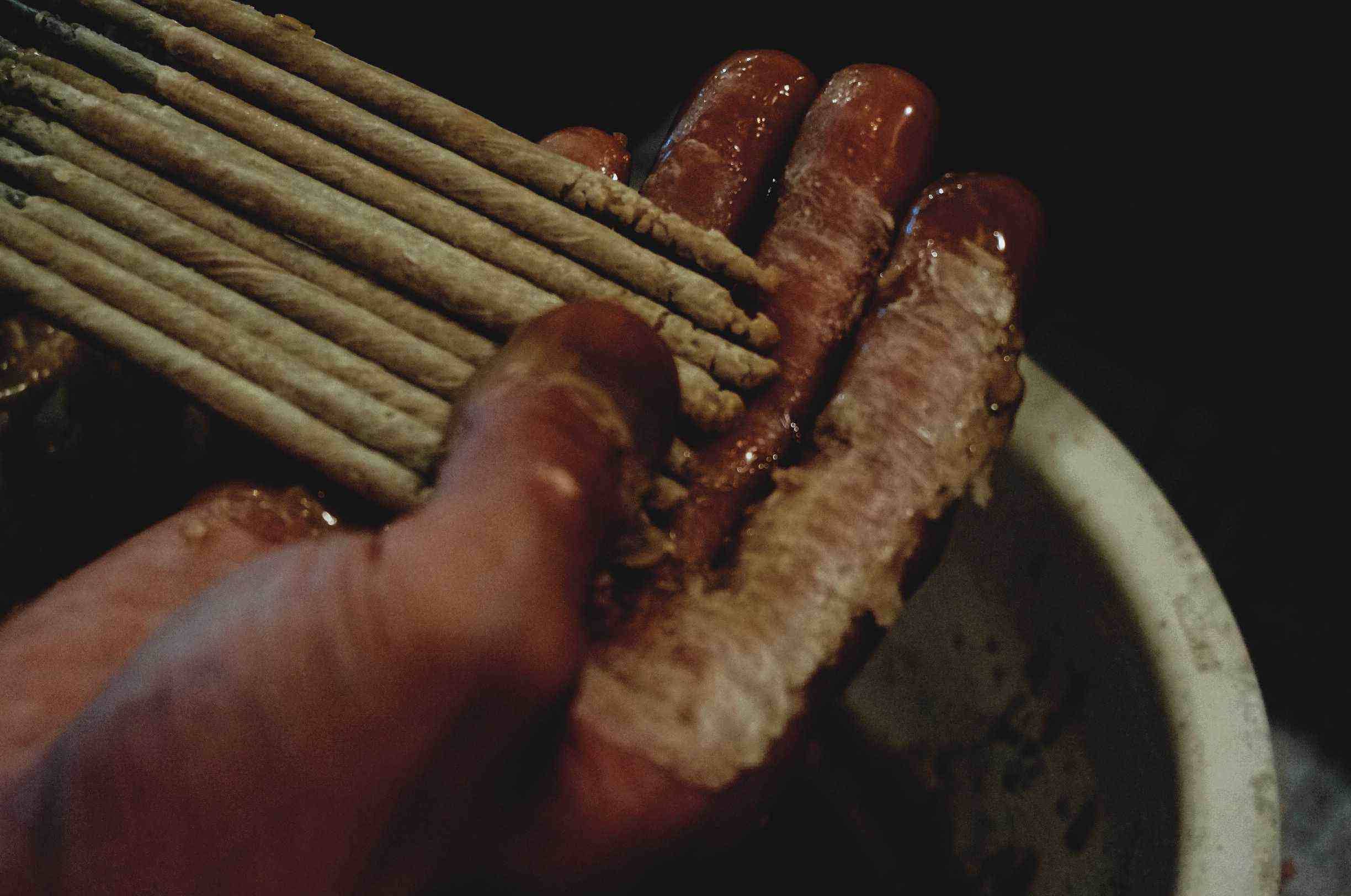 Japan Best - Wholesale Tapered Candle/Candlestick - Candles for Purification: Charcoal, Sage, Salt9