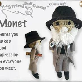 Monet String Doll Keychain for wholesale by Kamibashi