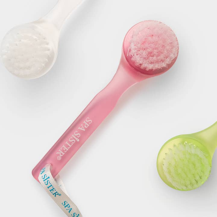 Bath Accessories Company – Escova corporal por atacado – Escova facial macia para esfoliação1