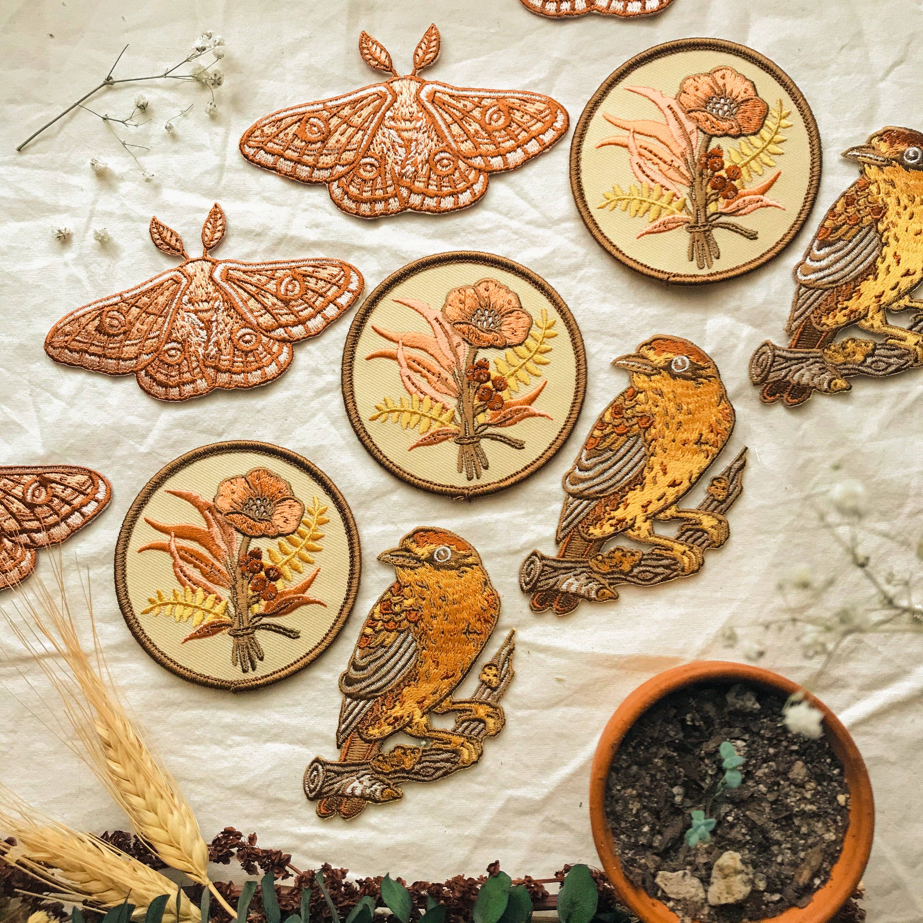 Mustard Beetle – wholesale Patch – Iron on Patch: Emperor Moth6