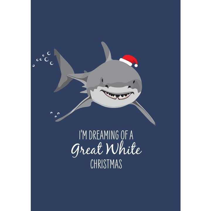 Sailfish Creative - Wholesale Christmas card - Christmas Card - Great White Shark