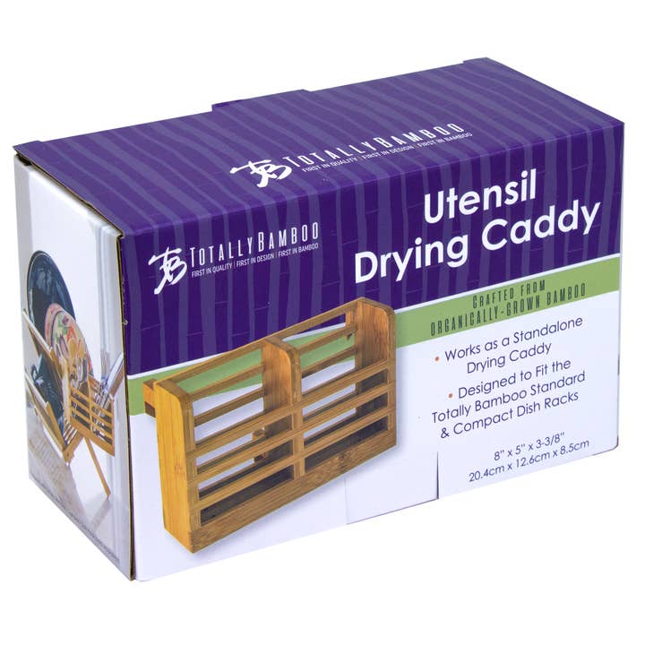 Totally Bamboo - Wholesale Kitchen Storage/Organizer - Dish Rack Utensil Holder