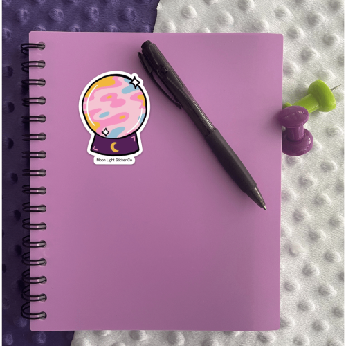 Moon Light Sticker Co - Wholesale Sticker - Crystal Ball Sticker3
