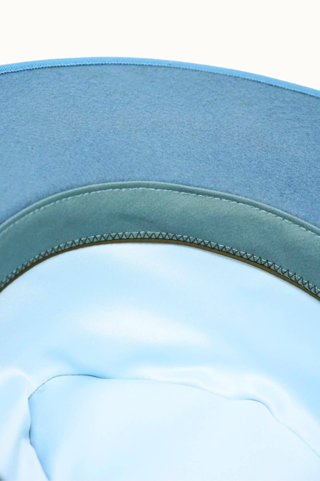 Olive & Pique - Wholesale Fedora - Women's - BILLIE - 100% Wool Felt Rancher, Satin Lined, Powder Blue4