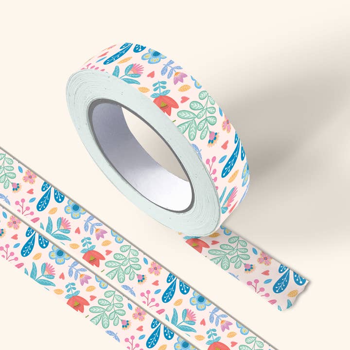 Enchanted Garden Washi Tape for wholesale by Leaf Lane Studio
