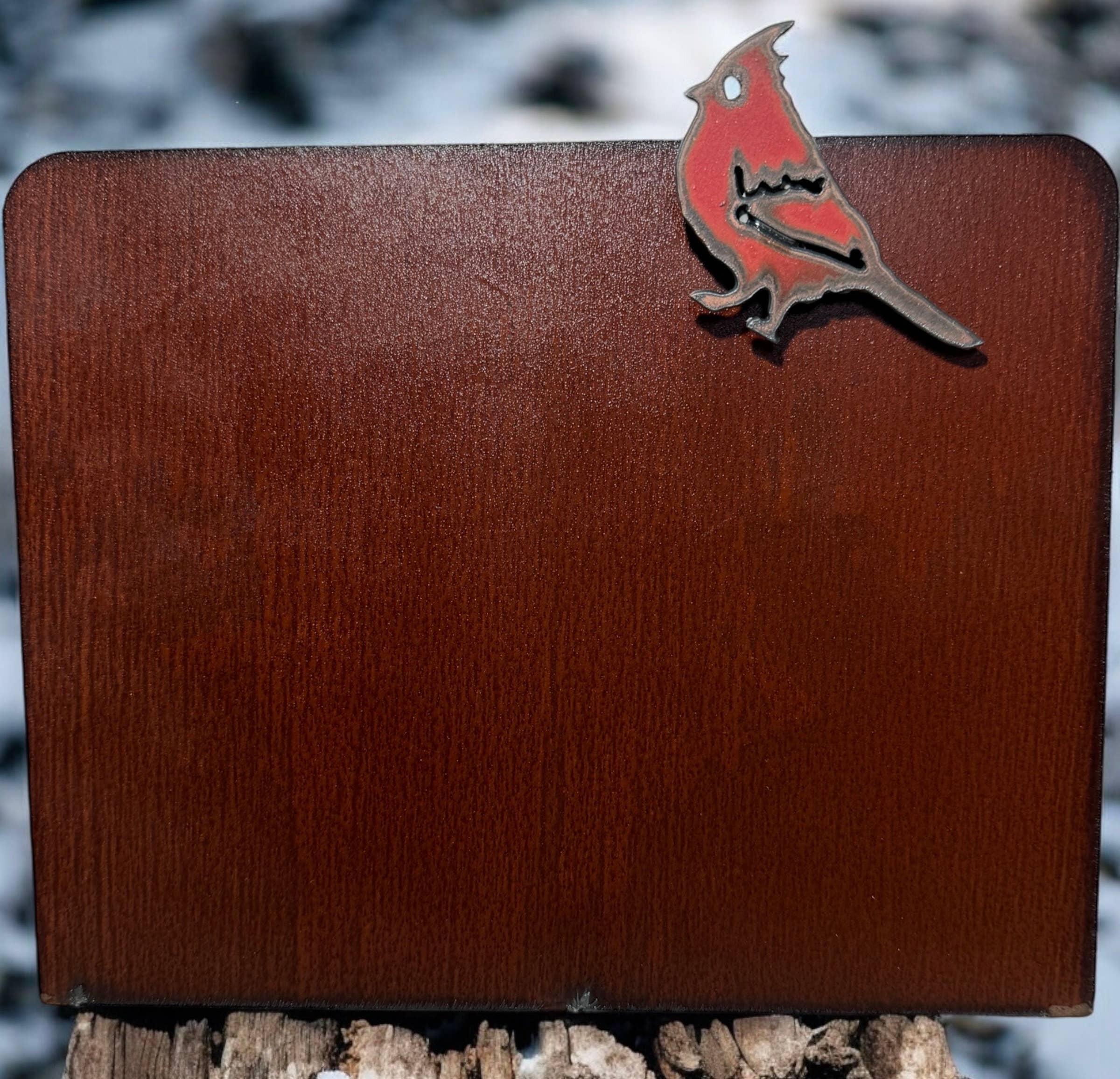 Whimsies - Wholesale Picture Frame - Cardinal picture frame cute metal bird garden bereavement 0