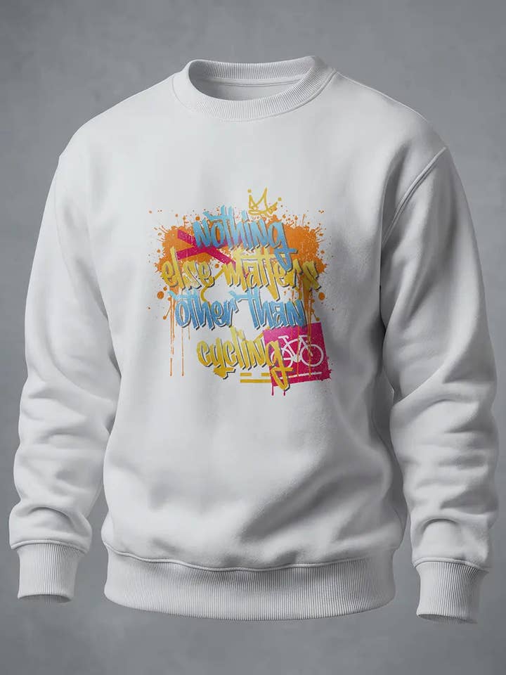 Sweat-shirt Rien d'autre ne compte que le cyclisme pour la vente par Quartelier