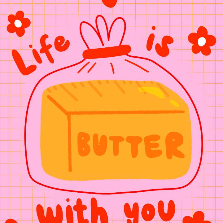 Studio Kumimi - Vendita all'ingrosso Cartoline - Cartolina: La vita è migliore con te1