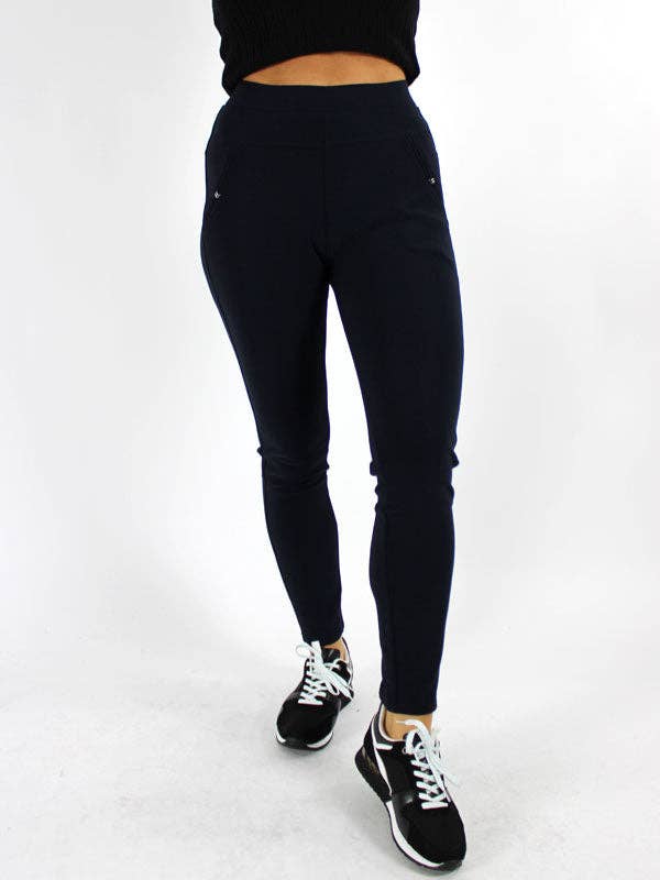 Tregging Jacky Navy per la vendita all'ingrosso da parte di Comfy Musthaves