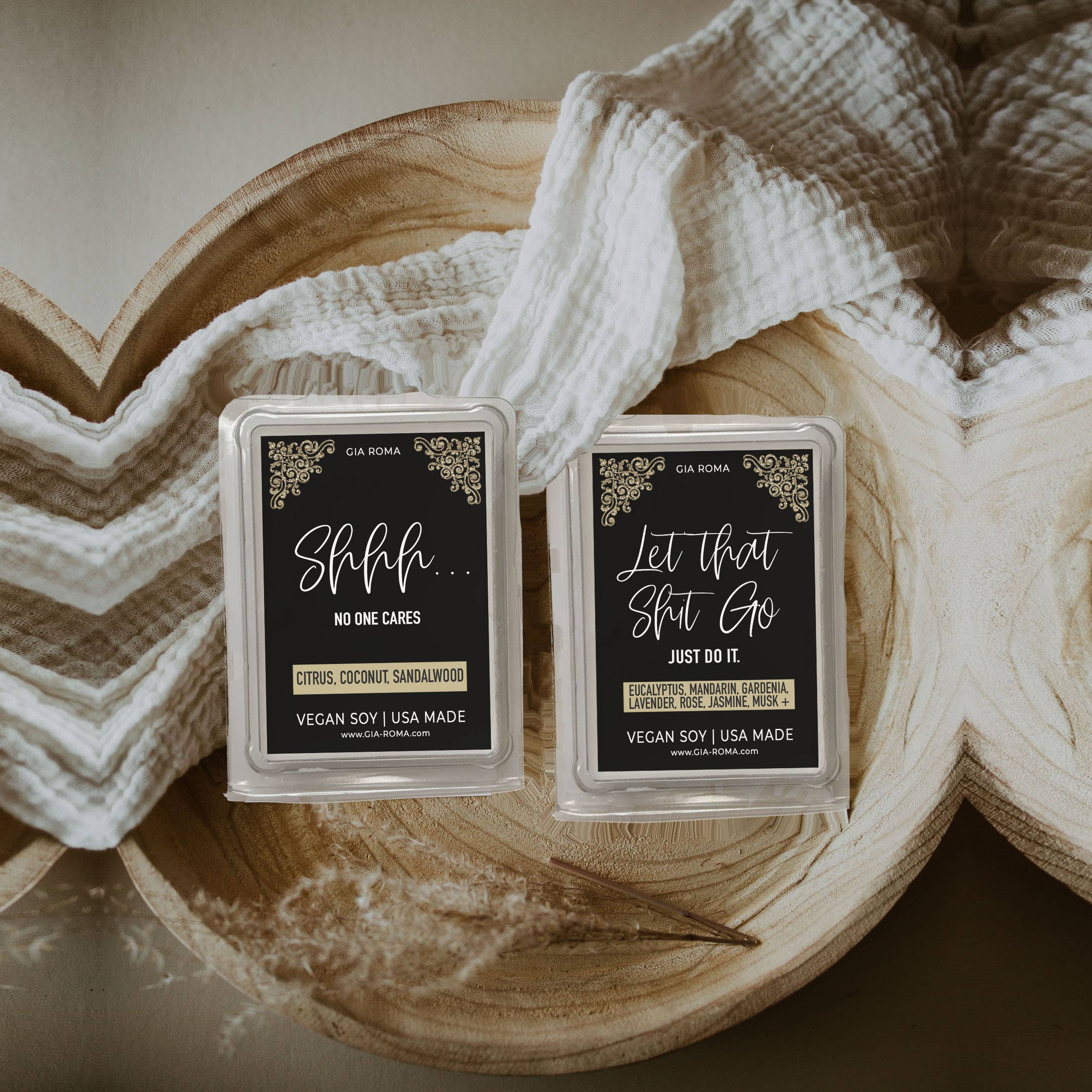 Gia Roma - Vente Fondants - Cadeaux pour la fête des mères, bon marché et amusants, uniques, à base de cire de soja, parfumés27