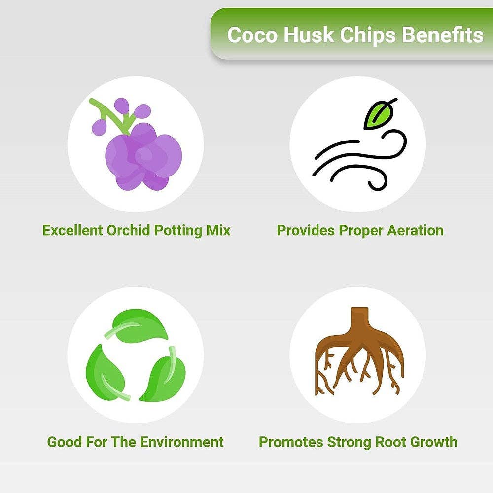 Coconut Coir Husk Chips Coco Mulch for wholesale on Faire8