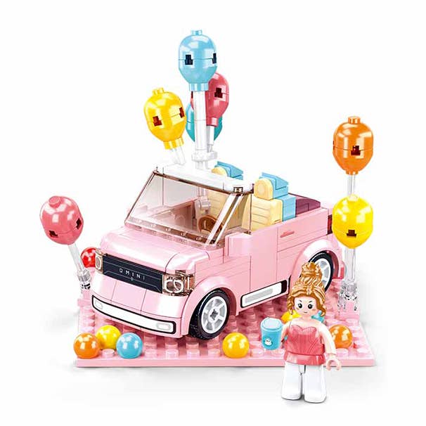 M38-B1086/Girl's Dream Qmini Cabriolet rose pour la vente par Sluban Europe BV