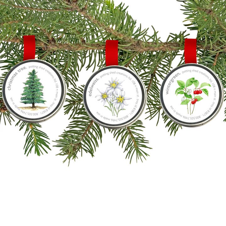 Potting Shed Creations, Ltd. - Wholesale Ornament - Garden Sprinkle Ornaments | Christmas Edelweiss2