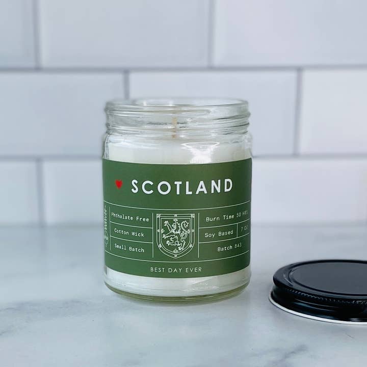 Rambling Caravan - Wholesale Jar/Filled Candle - Scotland Candle3