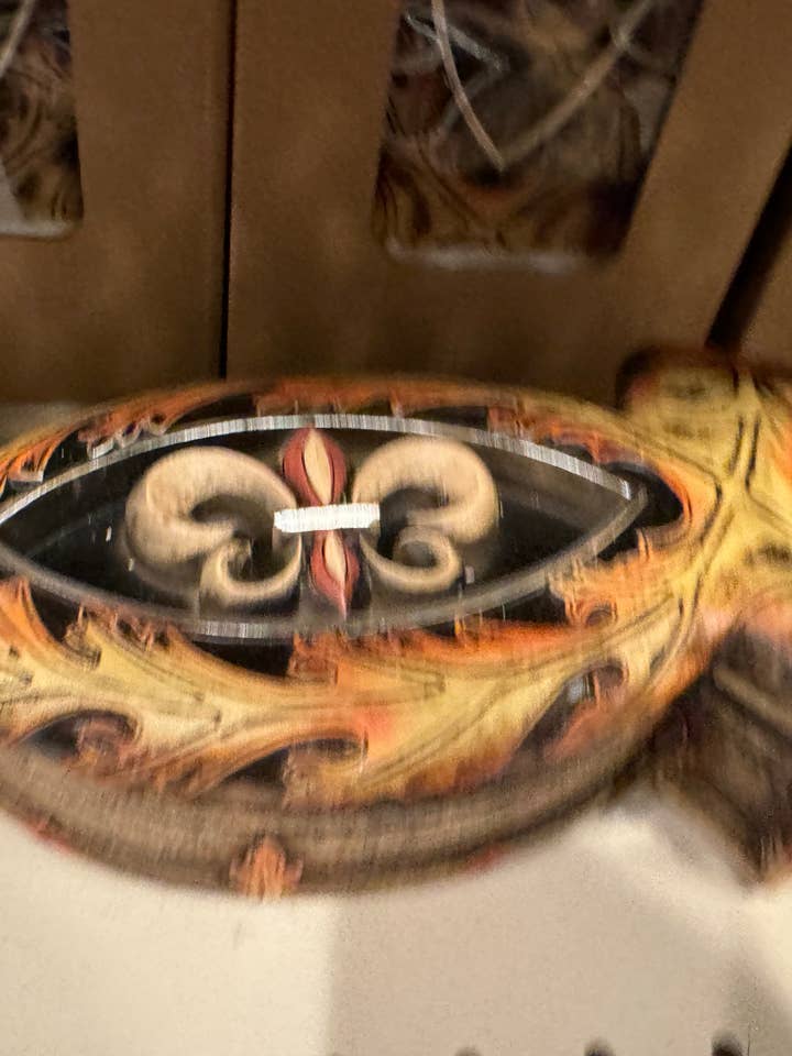 Flour de Lys Large Trinket Box for wholesale by Broads Market