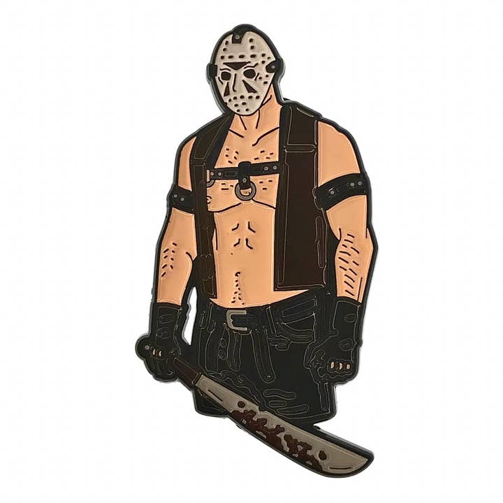 Machete Daddy Enamel Pin for wholesale by Geeky And Kinky