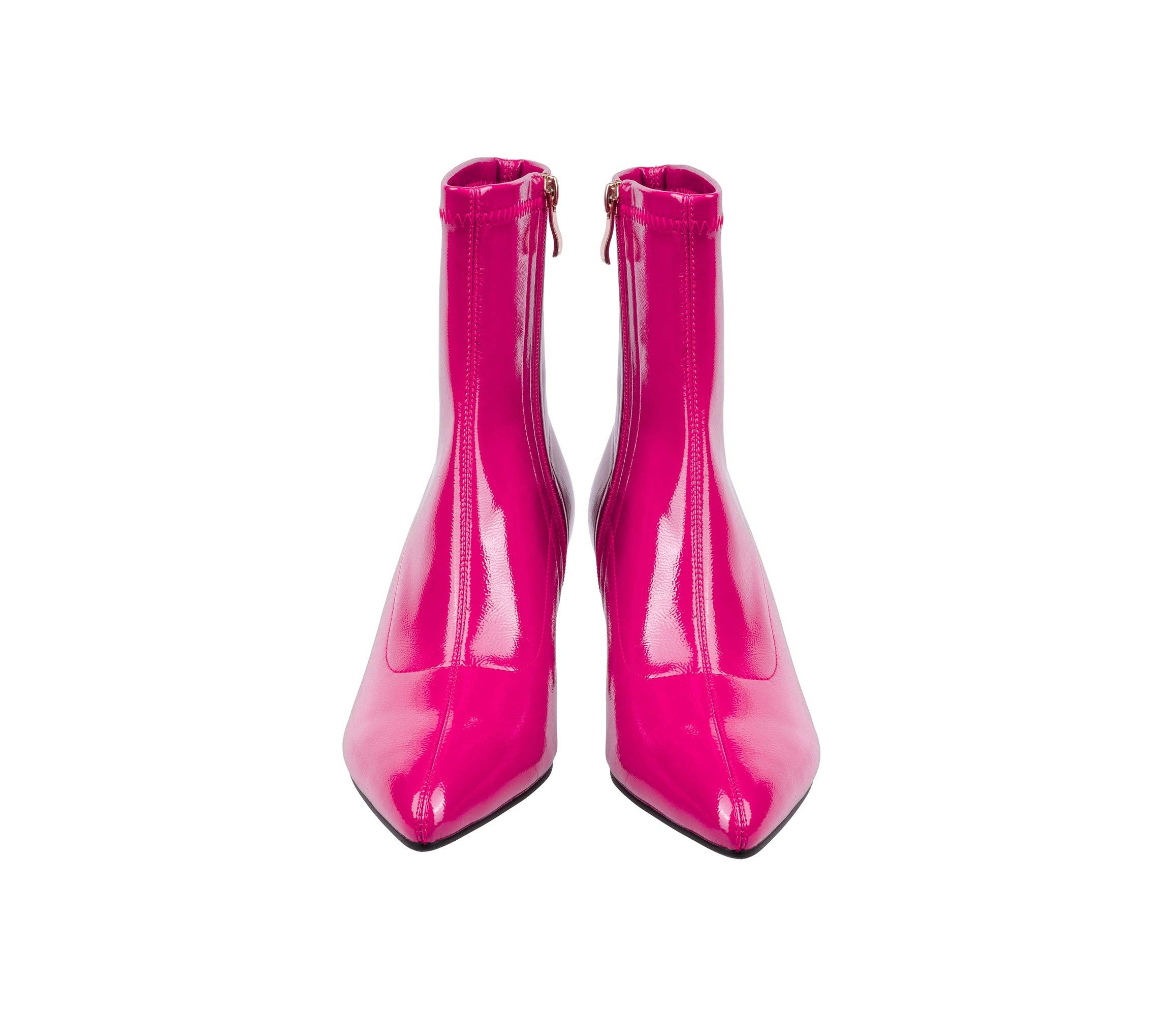 LADY COUTURE – Botins - Mulher por atacado – Botinha de salto metálico com círculo metálico Ninety Union GREECE16