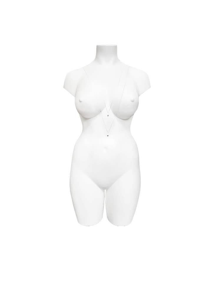 GHOST TORSO KVINNA PLUS STORLEK PACKSHOT-ENSAM för wholesale av SUDMANNEQUIN