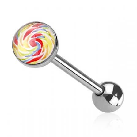 EPOXY ACRYLIC RAINBOW SWIRL LOLLIPOP 316L SURGICAL STEEL TON and other Purchase Wholesale rainbow swirl lollipops. Free Returns & Net 60 Terms on Faire trending on Faire.