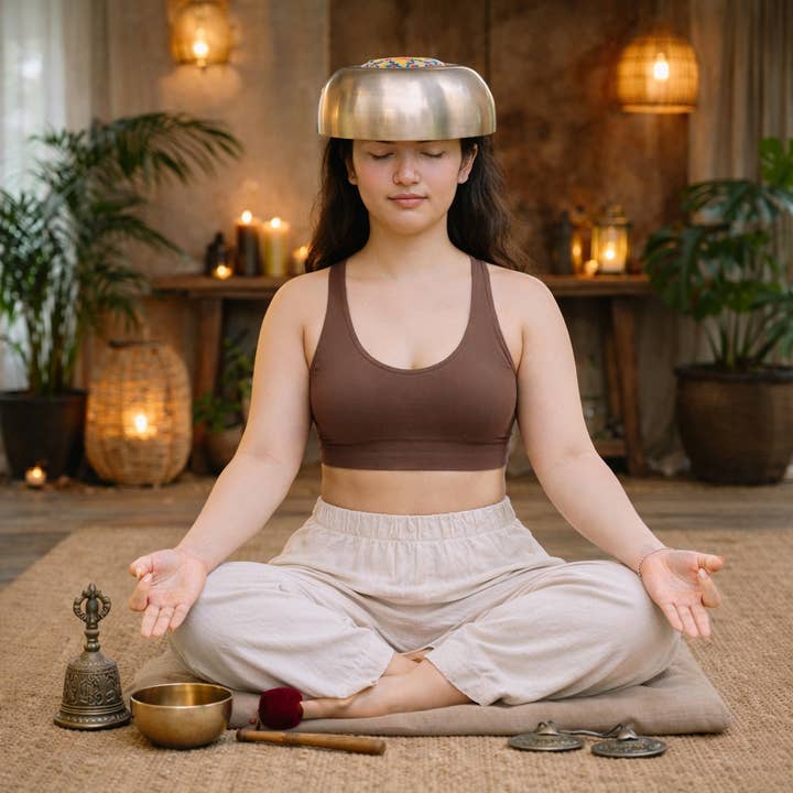 Crown Chakra Klangschale für den Großhandel von Singing Bowl Shop