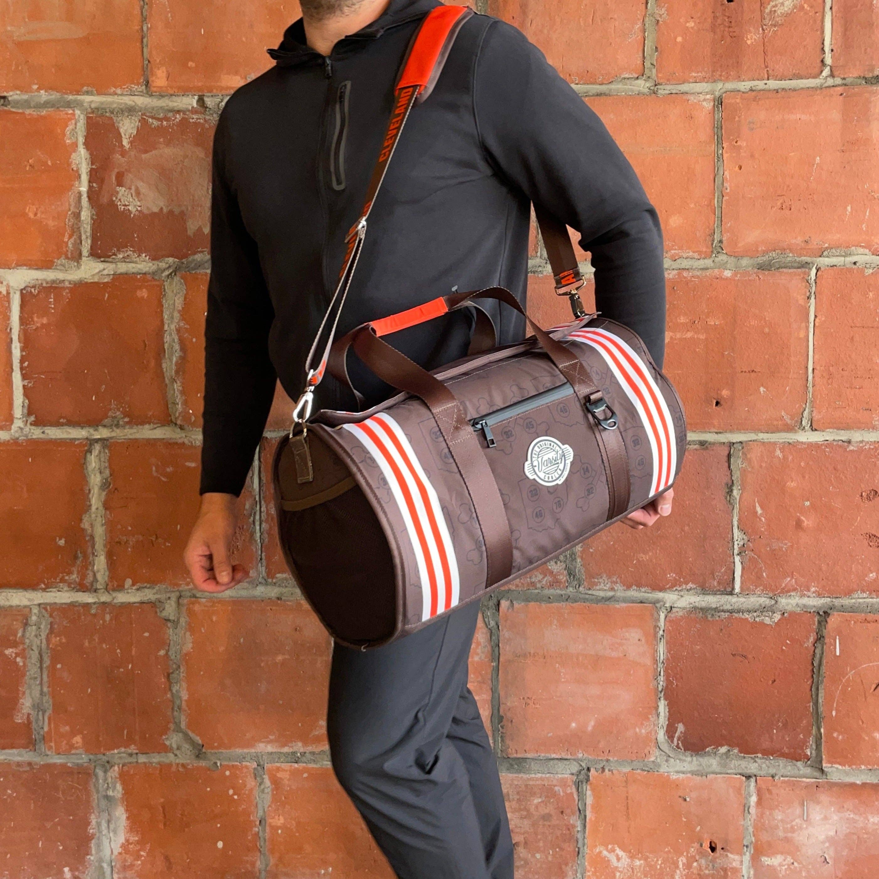 Varsity Cooler - Wholesale Cooler/Cooler Bag - Cleveland Duffle Cooler3