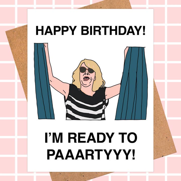 Carte d'anniversaire « Bridesmaid's Movie » | Carte Pop Culture pour la vente par Pop Hot Cards