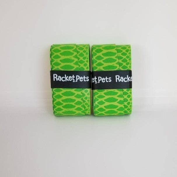 Fita Overgrip para raquete de ténis - Green Snake (pack de 2) por atacado de Racket Pets