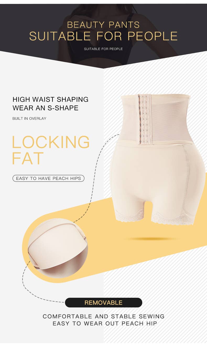 VIGOR - Vente Sous-vêtements sculptants – femme - Hips Shapers Waist Trainer Butt Lifter Tummy Control Shaper pour femmes16