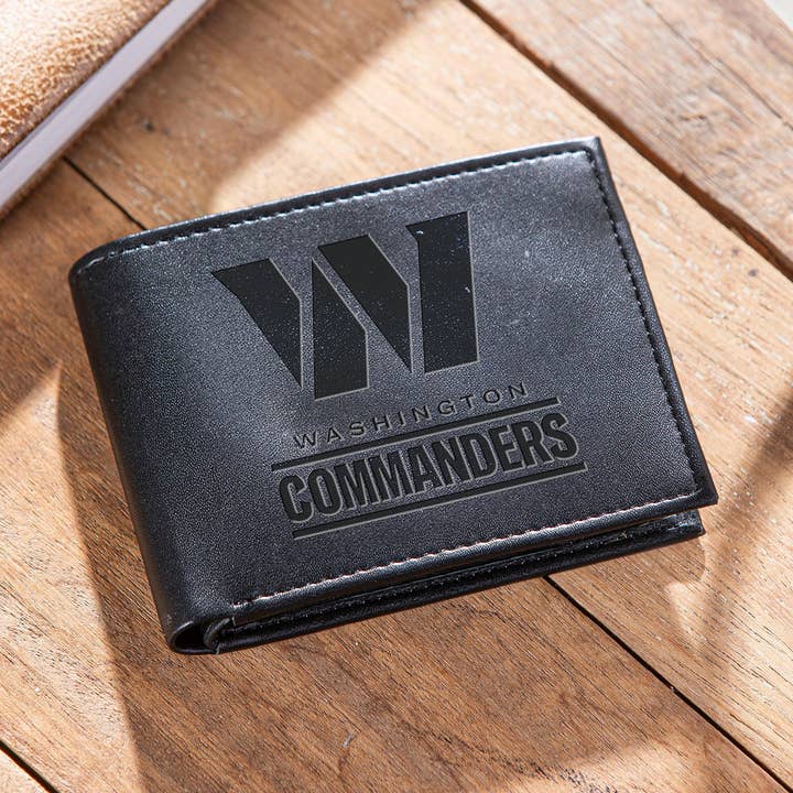 Evergreen Enterprises - Wholesale Wallet - Unisex - Washington Commanders, Bi-Fold Wallet, Black0