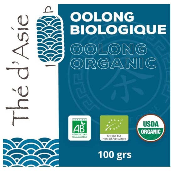 Khla - L'épicerie du Mékong - Wholesale Loose Tea - Blue tea - Oolong - Organic - in bulk - 100g2