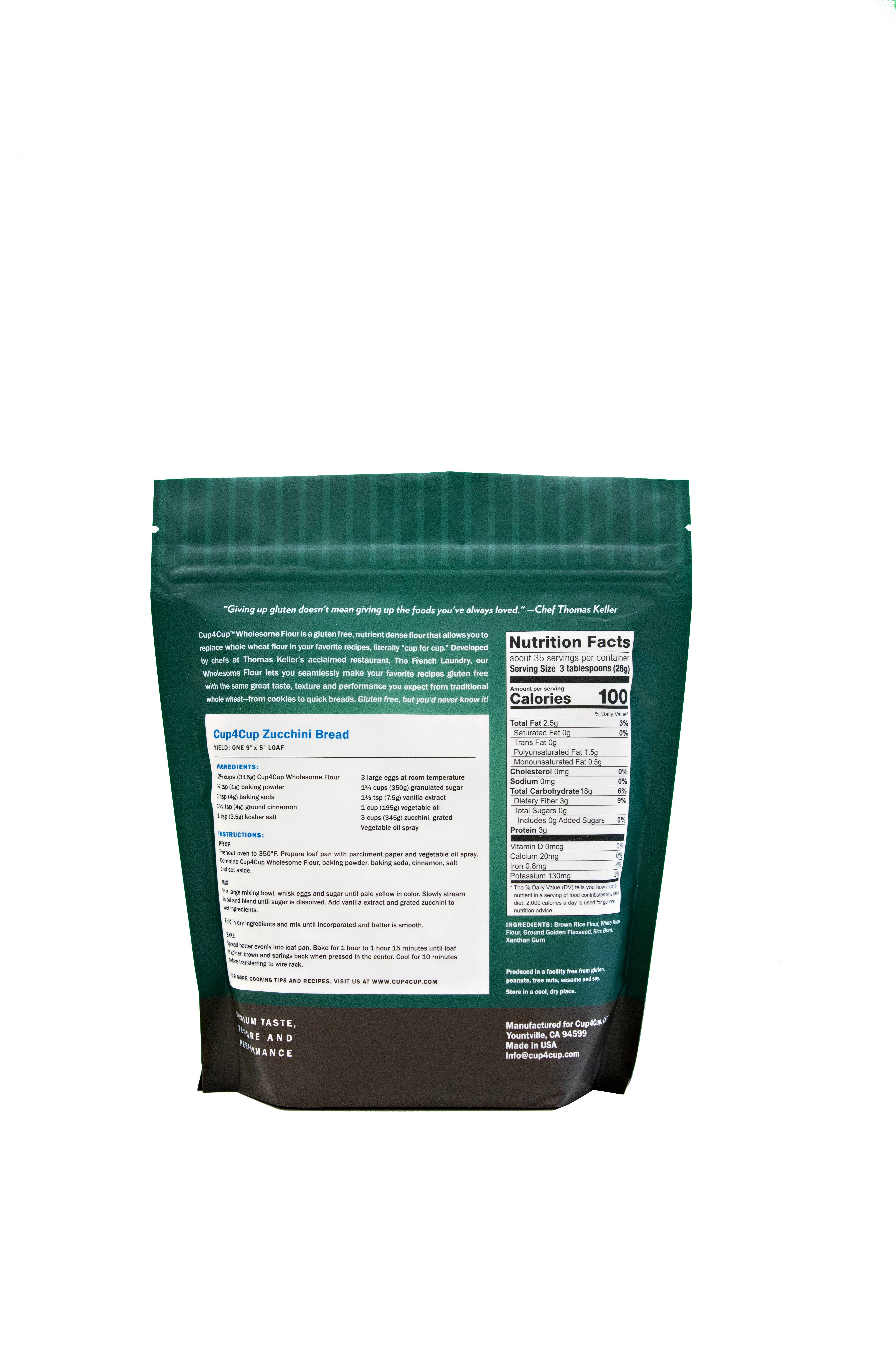 Cup4Cup - Vente Farine sans gluten - Mélange de Farine Saine Sans Gluten1