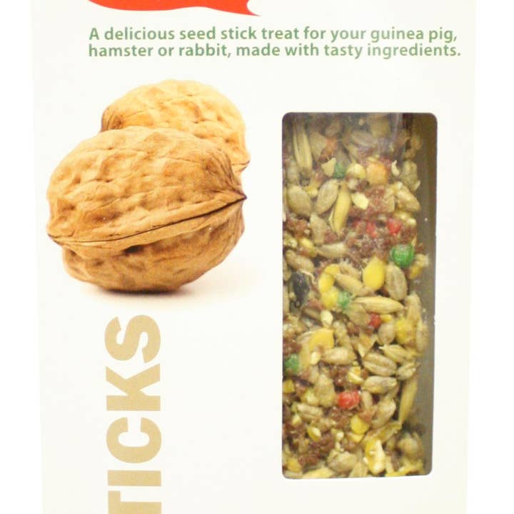 Critter's Choice Seed Sticks - Nutty for wholesale by Happy Pet Products Ltd