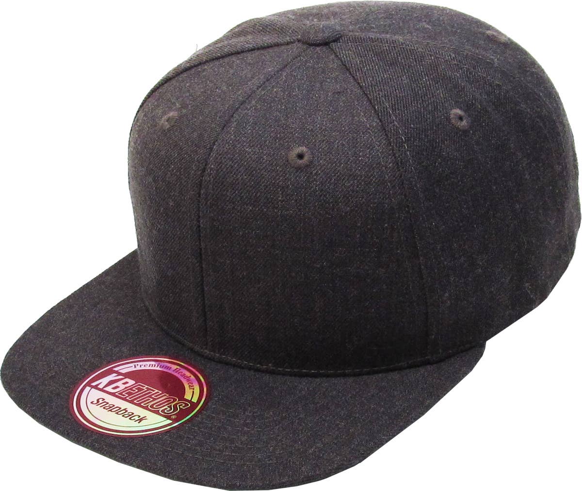 KBETHOS - Wholesale Flat Brim Cap - Men's - Wool Blend Snapback18