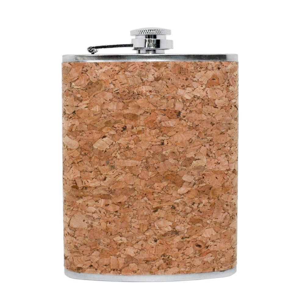 Vin Bouquet (Find It Import & Export Sl) - Wholesale Flask - Cork hip flask with funnel1